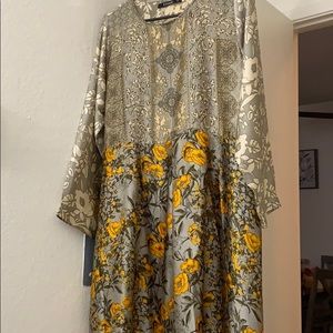 Khaadi silk kurti